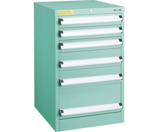 VE5S型キャビネット　500X550XH800　引出6段