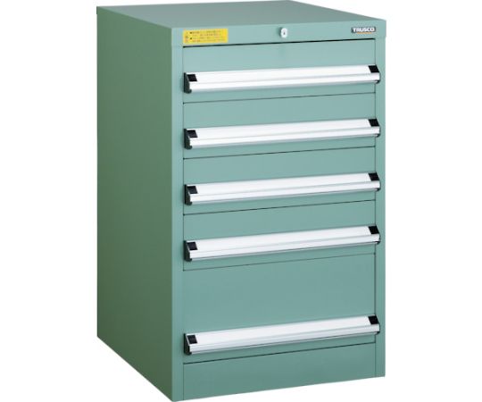 VE5S型キャビネット　500X550XH800　引出5段