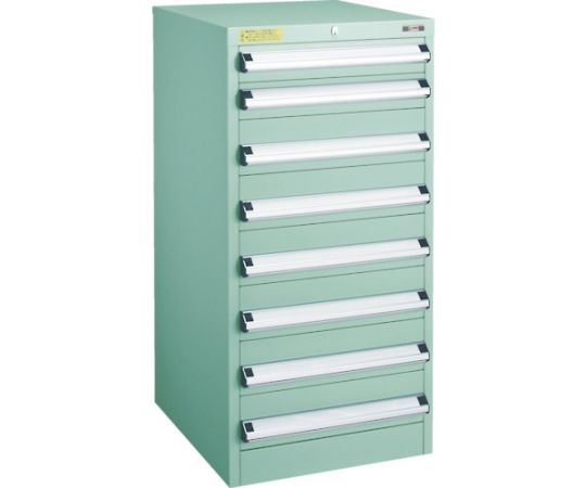 VE5S型中量キャビネット 500×550×H1000 引出8段