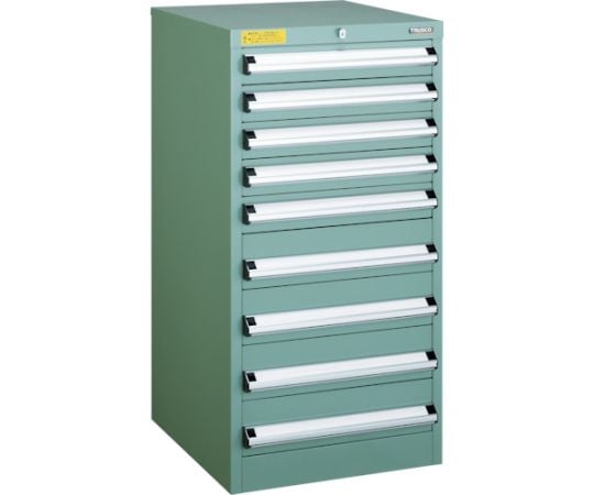 VE5S型中量キャビネット 500×550×H1000 引出9段