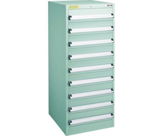 VE5S型中量キャビネット 500×550×H1200 引出9段