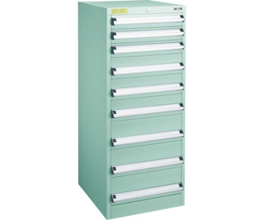 VE5S型中量キャビネット 500×550×H1200 引出9段