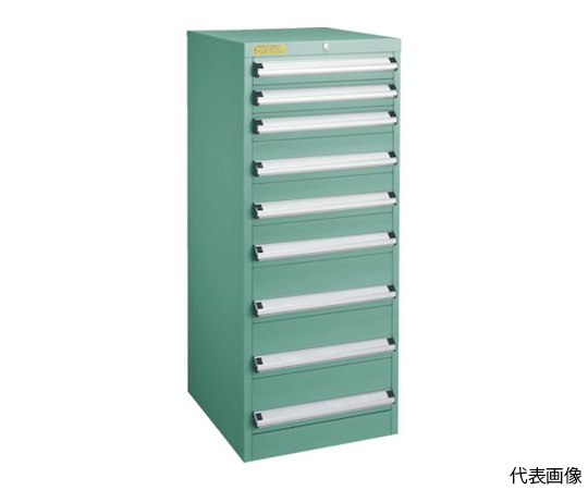 VE5S型中量キャビネット 500×550×H1200 引出8段