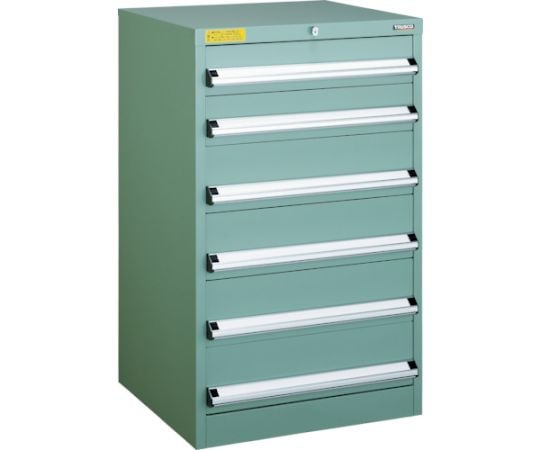 VE6S型中量キャビネット 600×550×H1000 引出6段