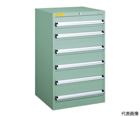 VE6S型中量キャビネット 600×550×H1000 引出6段