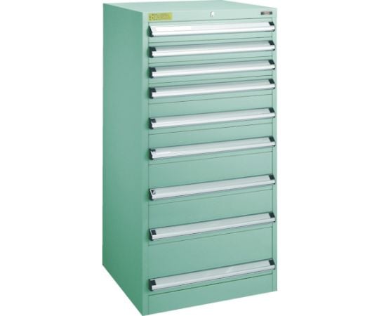 VE6S型中量キャビネット 600×550×H1200 引出9段