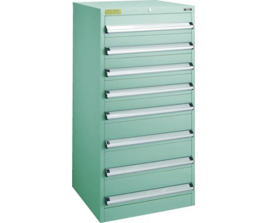 VE6S型中量キャビネット 600×550×H1200 引出8段