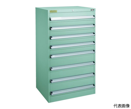 VE7S型中量キャビネット 700×550×H1200 引出8段