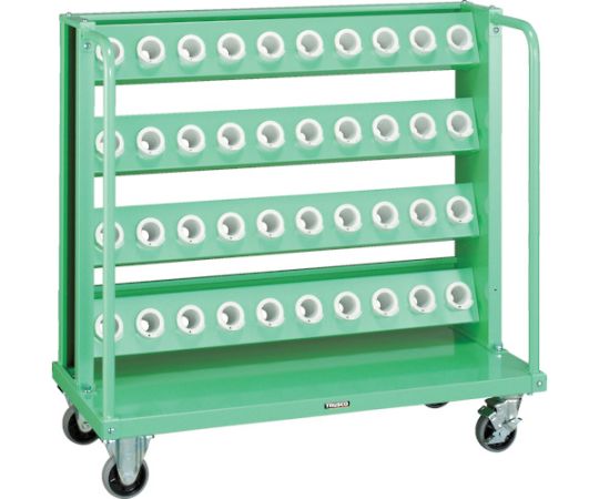 ツーリングワゴン　BT・NT40兼用　40個収納　ロック付　YG色