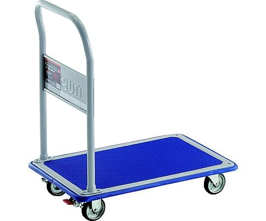プレス製台車 ドンキーカート 固定式740×480 ストッパー付