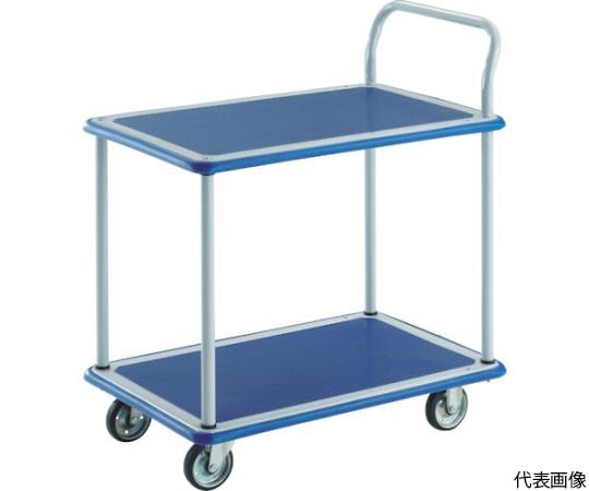 プレス製台車　ドンキーカート　2段式片袖タイプ915×615