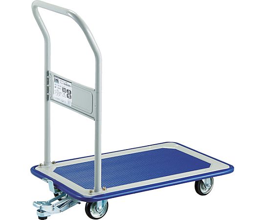 プレス製台車 固定式 740X460 ストッパー付