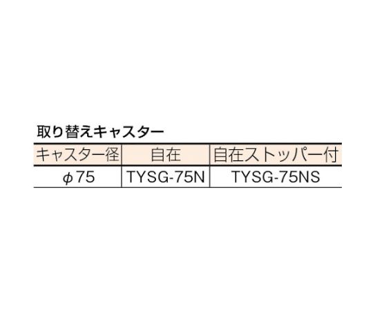 61-3126-06 アルミカート 内寸654X444 TALD-75 【AXEL】 アズワン