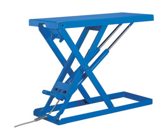 テーブルリフト スーパーローリフト（超低床式） 均等荷重3000kg ストローク861mm テーブル寸法1500×1000mm　LX300WM-B