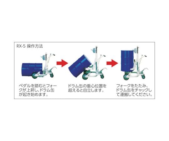 売り切れ必至 タイユー ドラム缶運搬車 ロボッターネクスト 空気タイヤ型３００ｋｇ Rx3 代引き決済不可 個人宅配送不可 超目玉 Ihmc21 Com