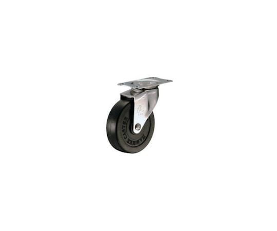 Eシリーズオールステンレス自在ゴム車75mm