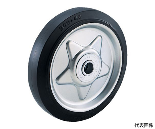 ゴム車輪　Φ100