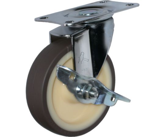 Eシリーズ自在ブレーキ付ウレタンB車100mm