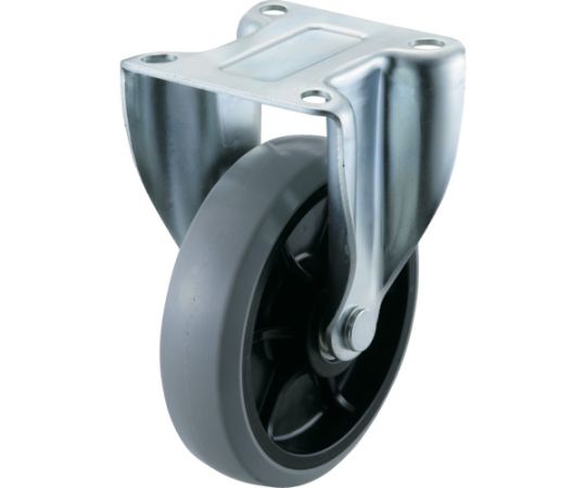 エアーキャスター（固定車） 150mm ウレタン車