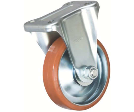 中荷重用キャスター　ログラン　固定金具付　Φ250