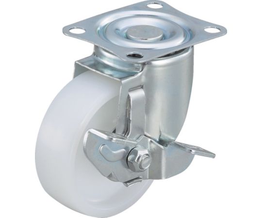 エアーキャスター（自在車ストッパー付） 50mm ナイロン車