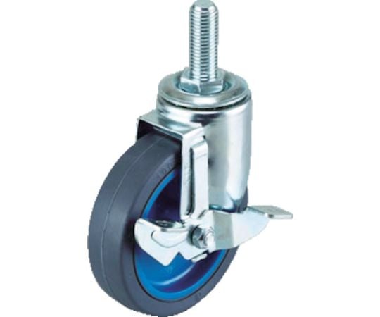 エアーキャスターねじ込みタイプ（自在車S付）100mm ナイロンホイール