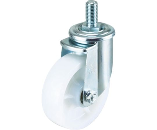 エアーキャスターねじ込みタイプ（自在）125mm ナイロン（B入）車