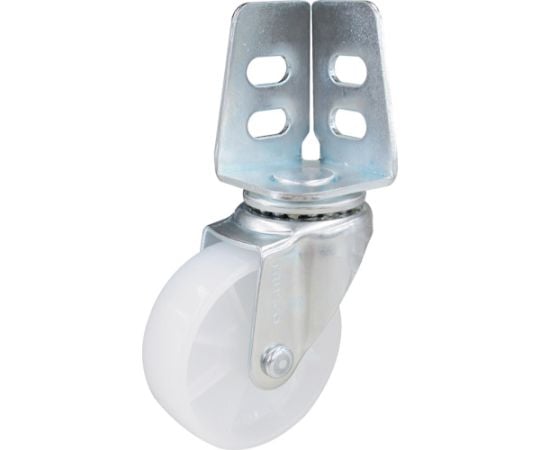 アングル式ナイロンキャスター　自在　Φ75