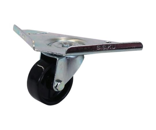 コーナーキャスター　ナイロン車輪　50径　ユニクロメッキ