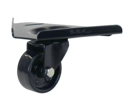 コーナーキャスター　ナイロン車輪　75径　黒