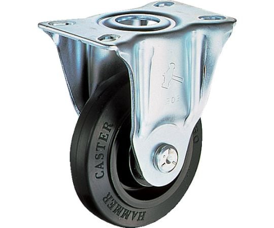 静シリーズ　固定　ゴム車B入り100mm