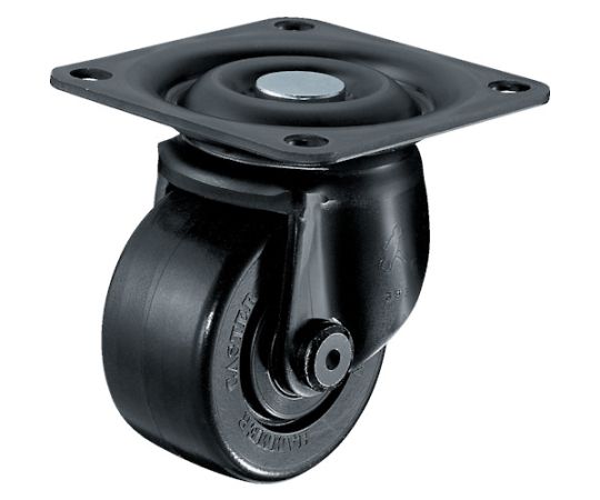 低床式　重荷重用　自在　ナイロン車B入り65mm