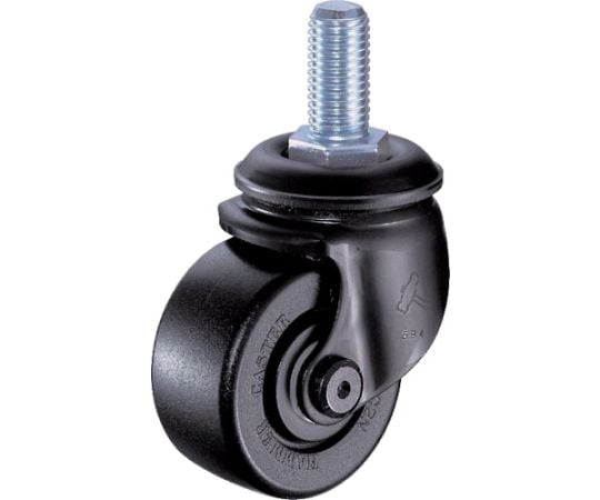 低床式重荷重用ねじ式ナイロン車B入り50mm　M20XP2.5