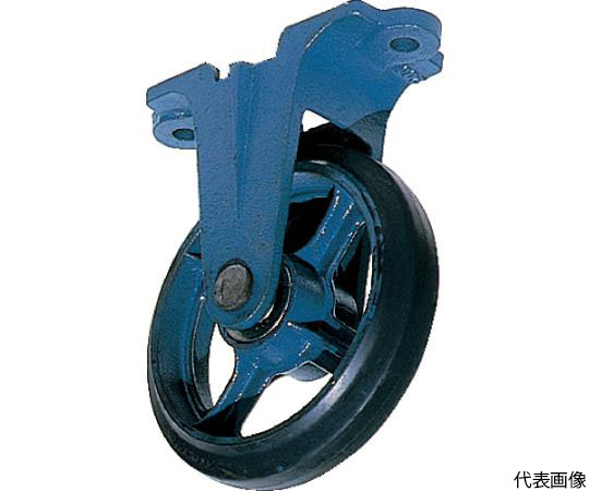 鋳物製金具付ゴム車輪150MM AU-150