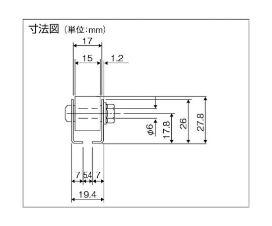 61-3175-35 ホイールコンベヤ プレス製Φ20X15 P25XL2000 V2015P-25