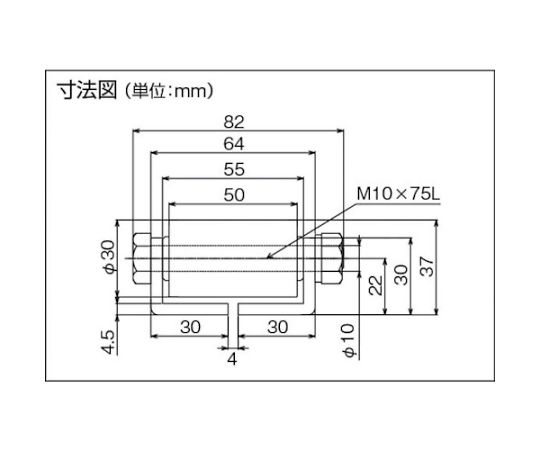 タイヨー φ３０×Ｗ５０重荷重用切削ホイールコンベヤ TW-3050KL-P50