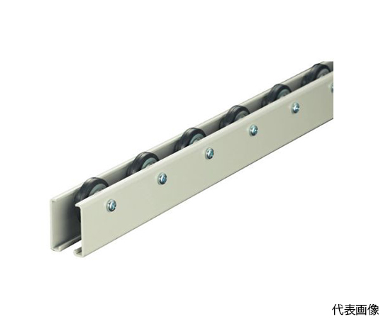 ホイールコンベヤ　ゴムライニングΦ40X9　P75X2400