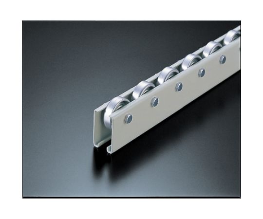 ホイールコンベヤ　アルミ製Φ38X12　P50XL1800