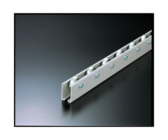 ホイールコンベヤ　アルミ製Φ38X12　P75XL1800