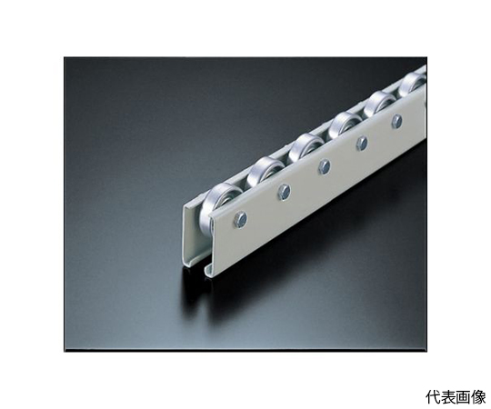 ホイールコンベヤ　アルミ製Φ38X12　P75XL2400