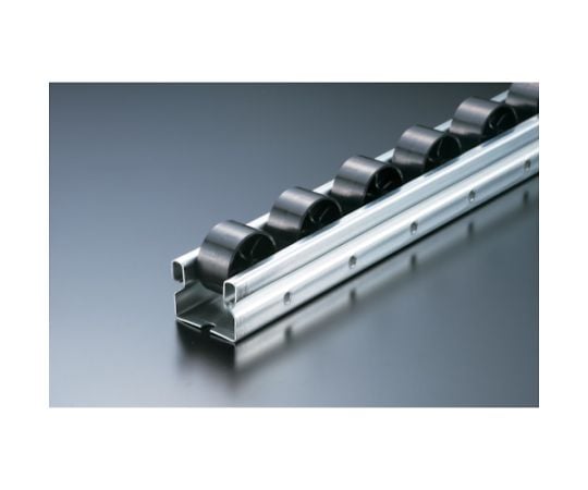 流動棚用ホイールコンベヤ　導電性Φ36　P50XL1000