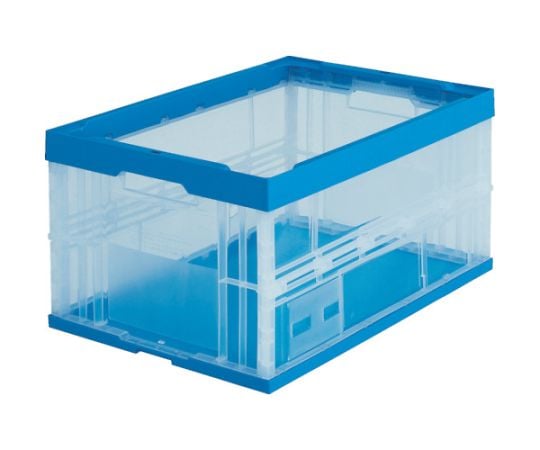 折りたたみコンテナ75L　透明