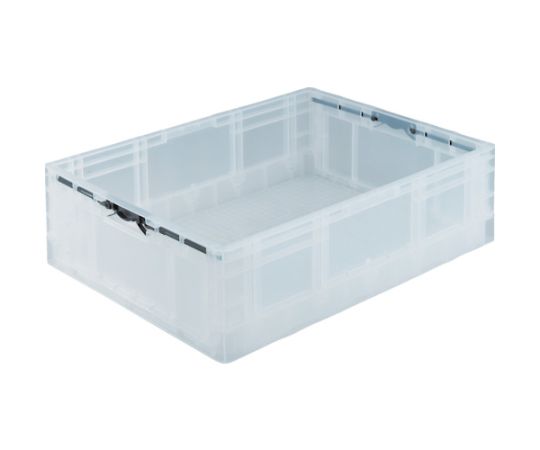 オリコン TPO型 折りたたみコンテナ TP規格 53L 透明 透明