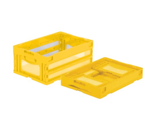 折りたたみコンテナー 559050 マドコンO-30Bイエロー