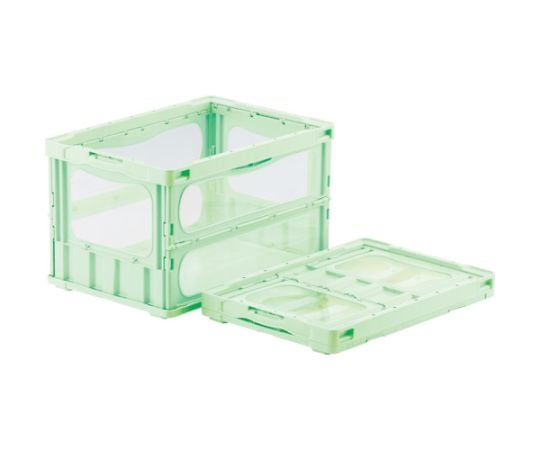 折りたたみコンテナー 559120 マドコンライトO-50Bグリーン