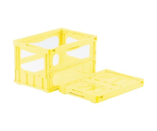 折りたたみコンテナー 559120 マドコンライトO-50Bイエロー