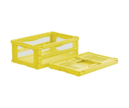 折りたたみコンテナー 559210 マドコンライトO-55Bイエロー