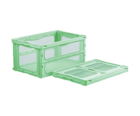 折りたたみコンテナー 559190 マドコンライトO-75Bグリーン