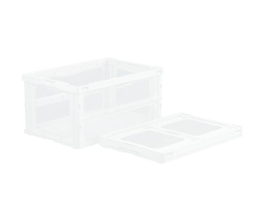 折りたたみコンテナー 559190 マドコンライトO-75Bホワイト