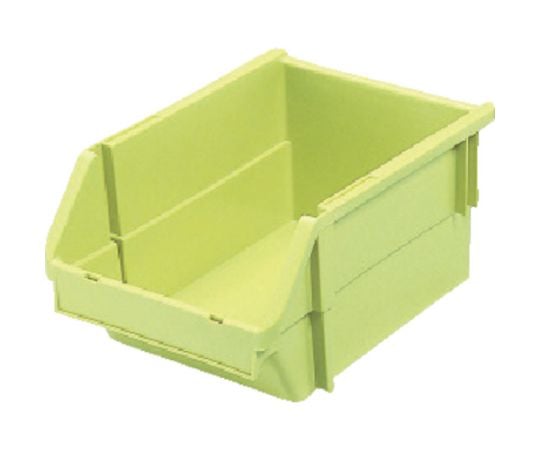 T型コンテナ　ネスティングタイプ　黄緑